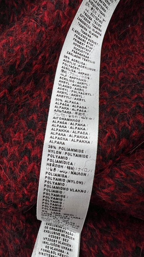 Maglione in morbido tartan