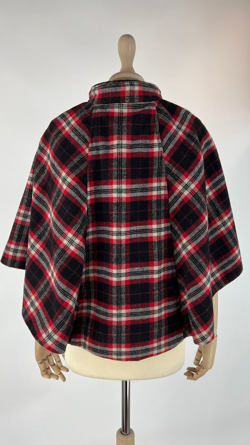Mantella corta tartan