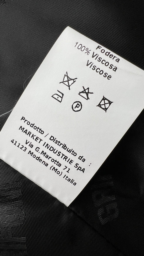 Cappotto in panno blu