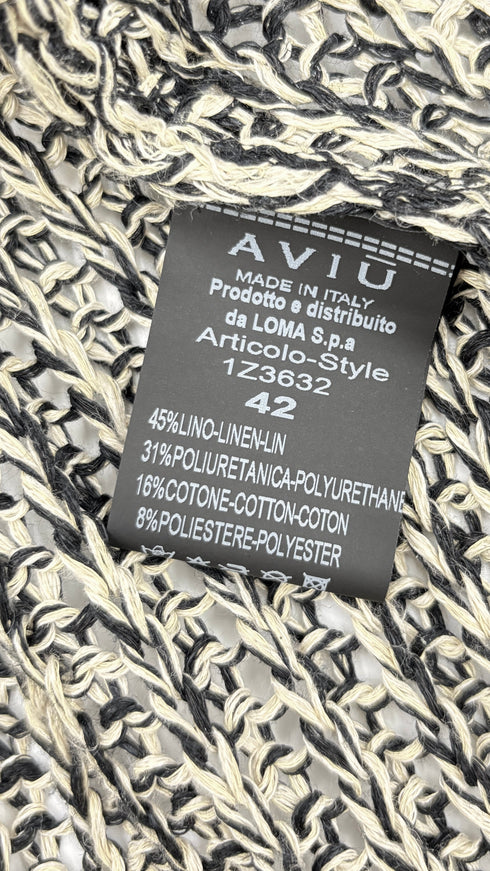 Blazer oversize in maglia