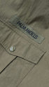 Parka lungo con logo