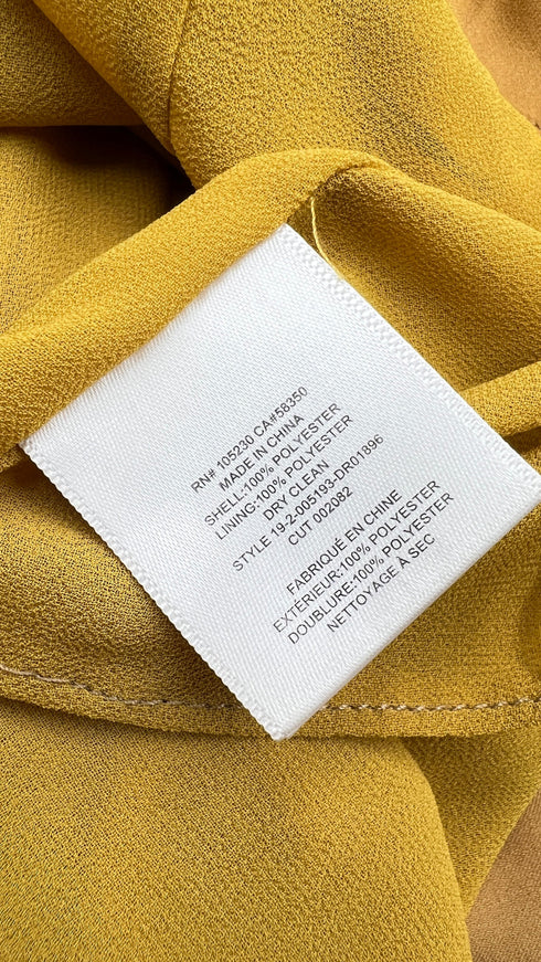 Abito midi con palme