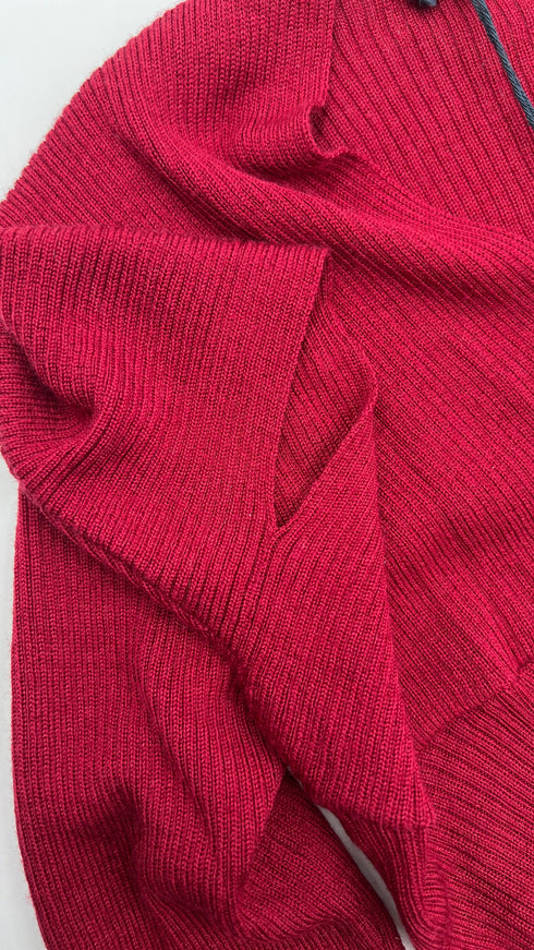 Maglia in lana-seta con cartellino