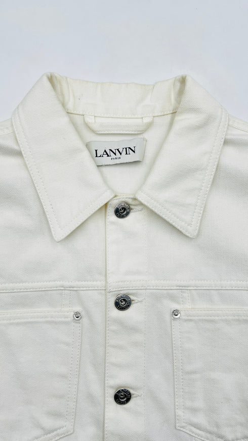 Giacca corta in denim