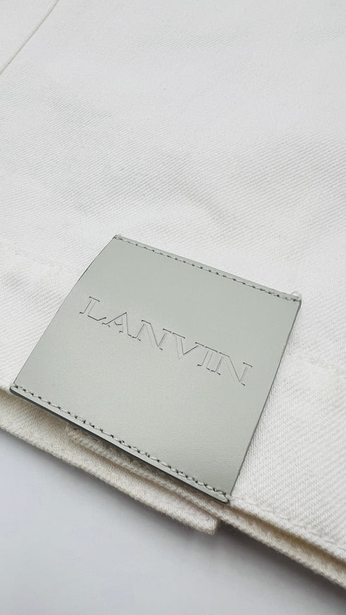 Giacca corta in denim