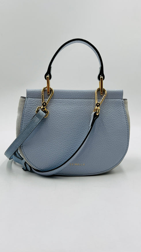 Borsa a tracolla azzurra