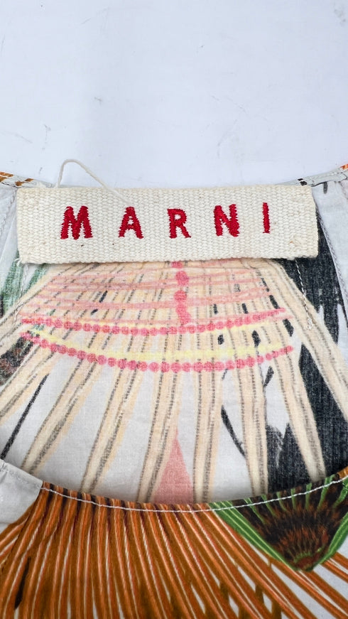 Canotta scollata stampa jungle