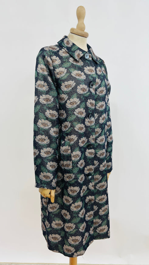 Soprabito a fiori sfoderato