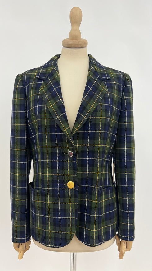 Blazer tartant