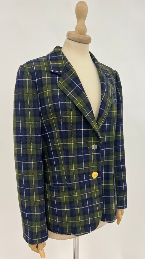 Blazer tartant