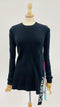 Maglione nero in lana-cashmere