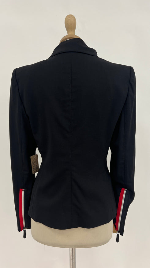 Giacca in lana con zip