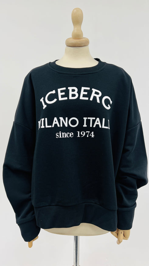 Felpa logo con cartellino