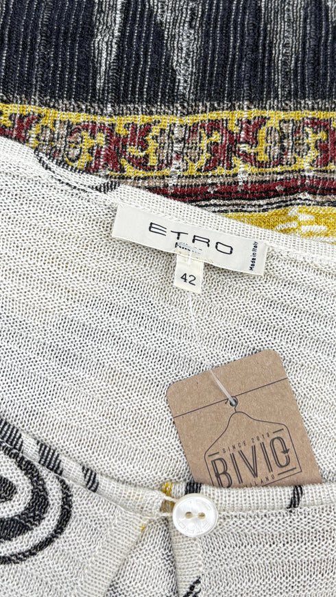 Abito midi in maglia vintage