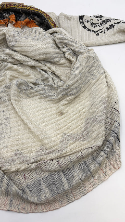 Abito midi in maglia vintage