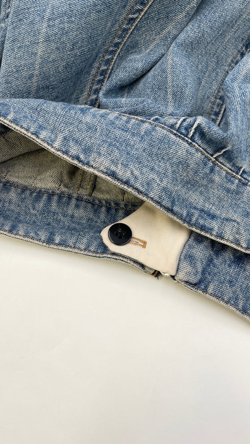 Gonna lunga in denim