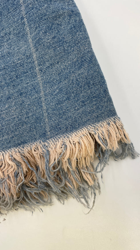 Gonna lunga in denim