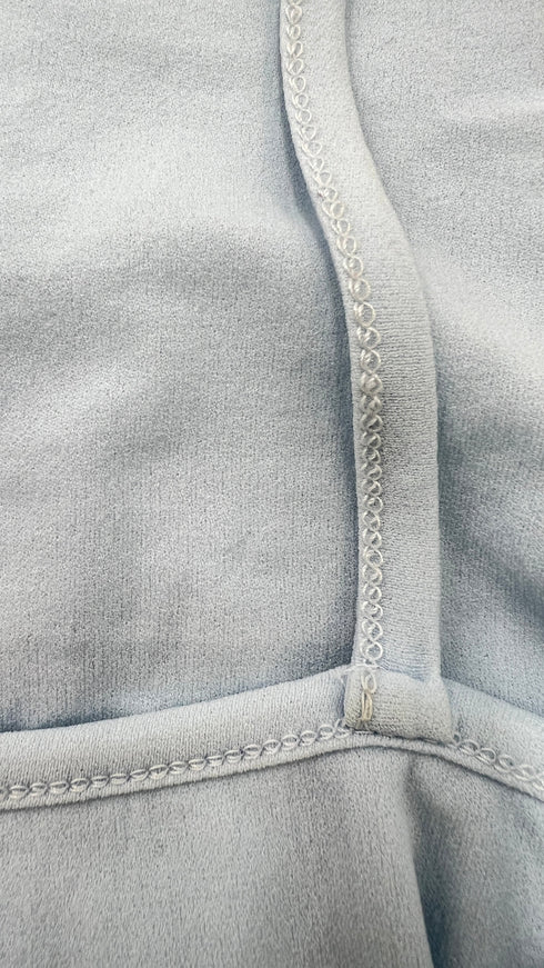 Top paillettes incrociato