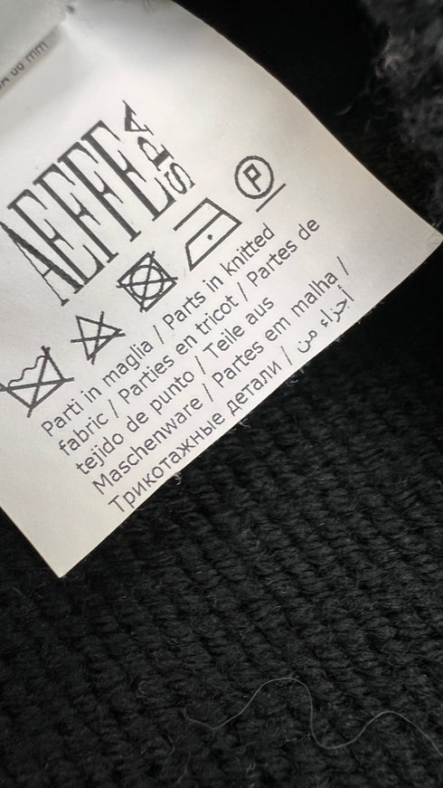 Maglione corto con merletto