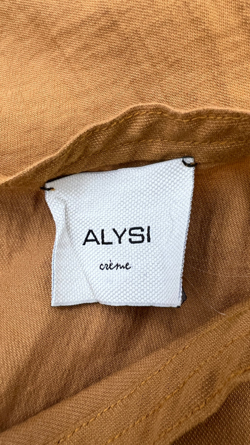 Top scollo con fiocchi