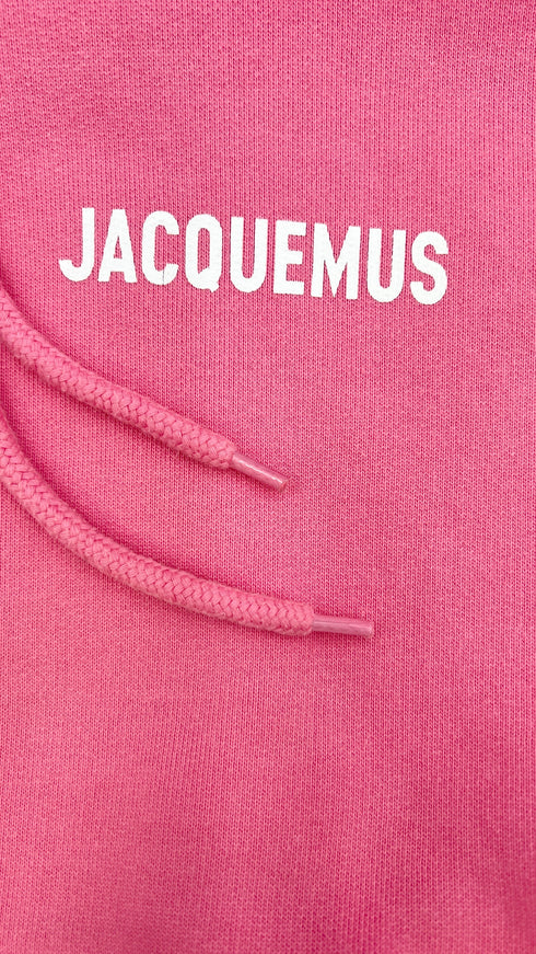 Felpa logo in jersey