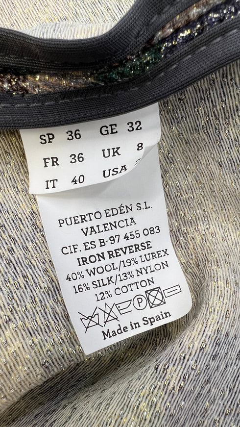 Soprabito a fiori sfoderato