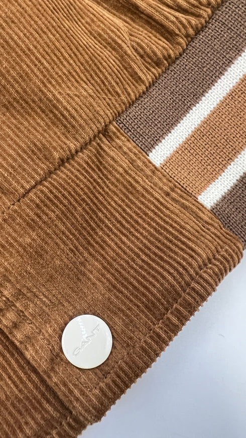 Bomber in velluto a coste