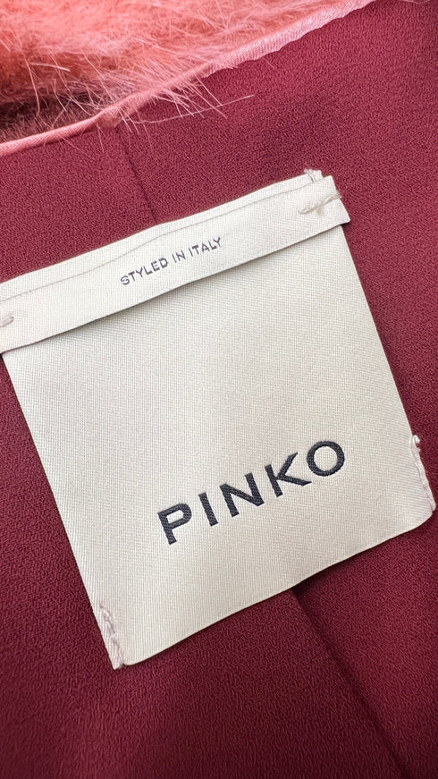 Ecopelliccia a righe