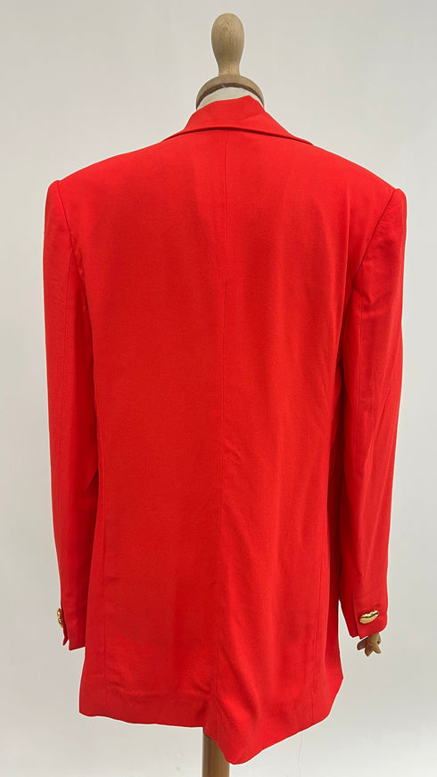Blazer rosso sfoderato