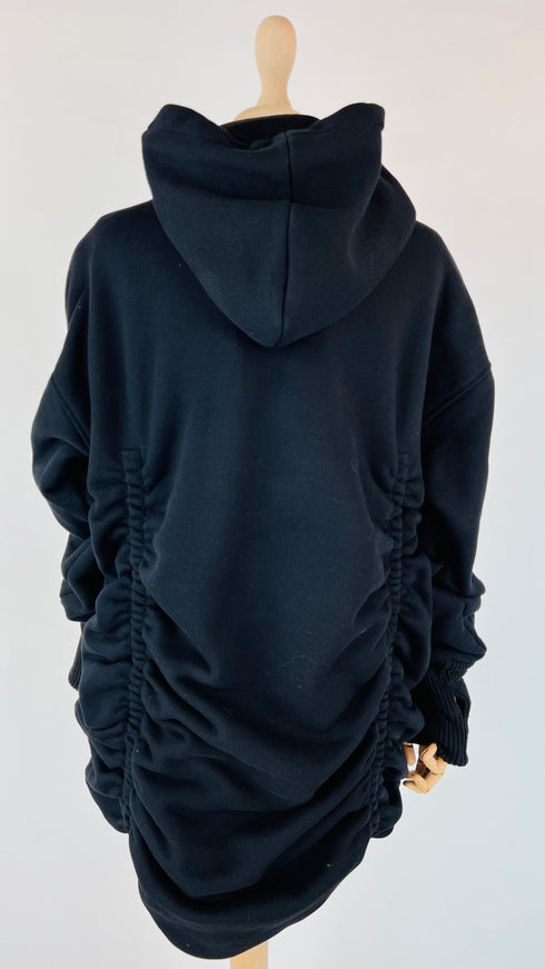 Abito felpa corto cartellino