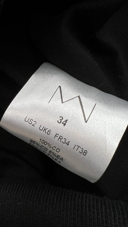 Abito felpa corto cartellino