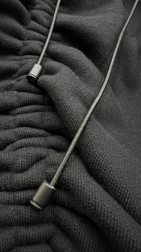 Abito felpa corto cartellino