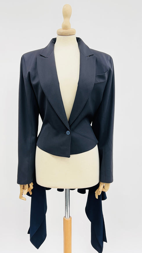 Blazer corto nero