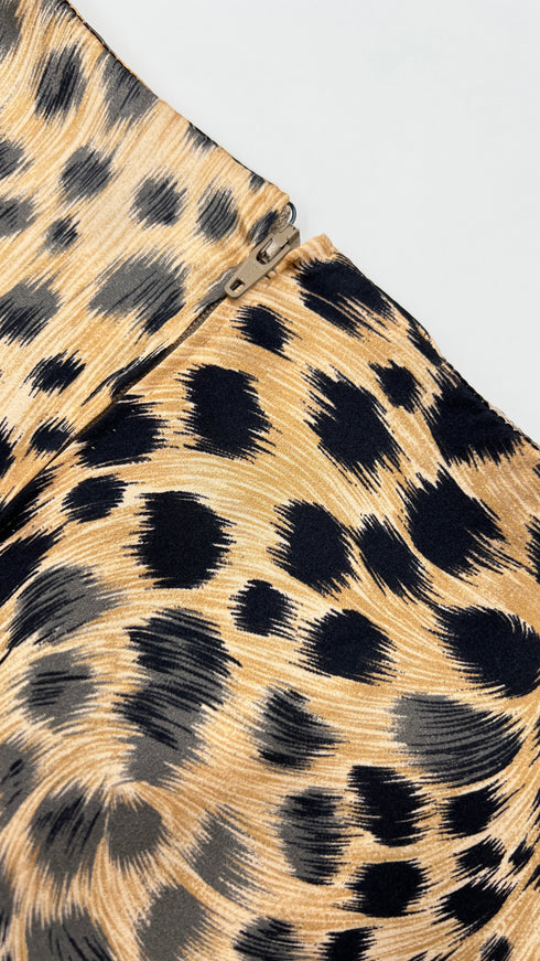 Abito corto doppio tessuto