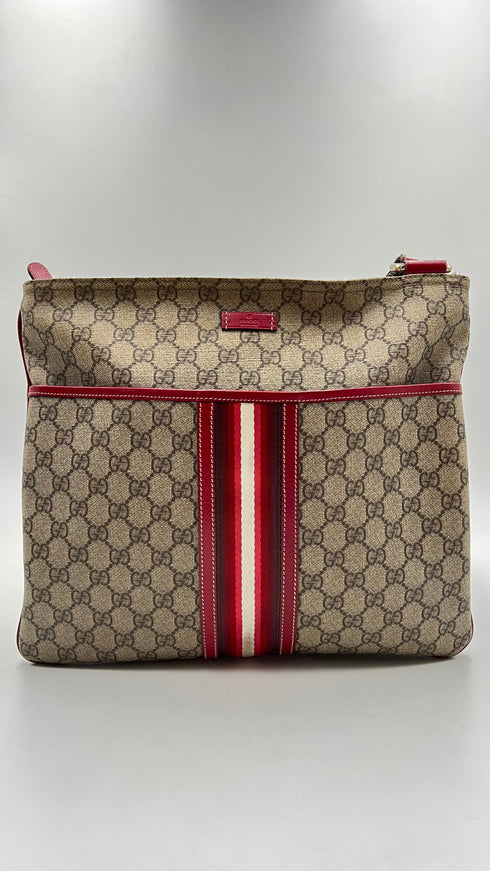 Borsa a tracolla GG "Web Supreme"