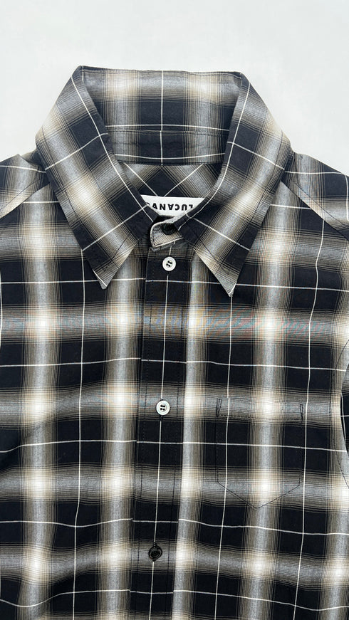 Camicia smanicata check