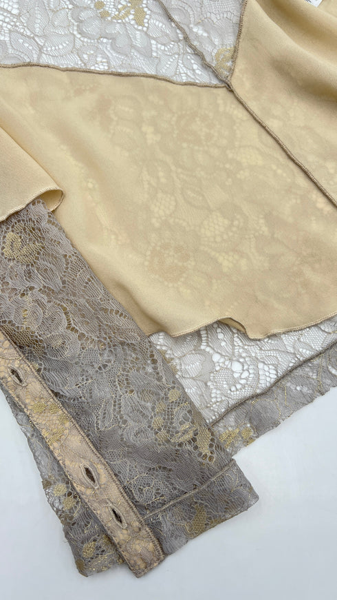 Top in pizzo lurex