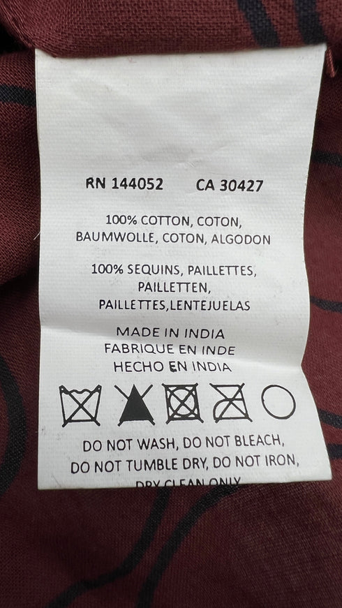 Kaftano cotone a cerchi