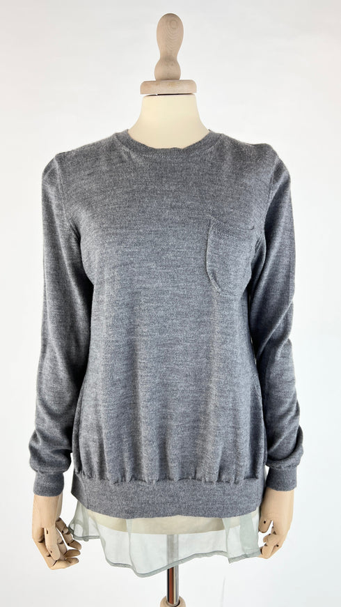 Pull-over doppio strato