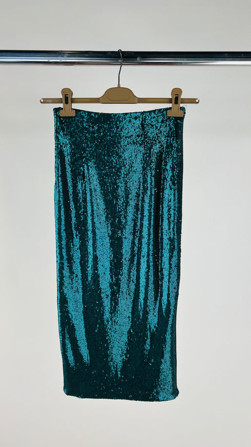 Gonna midi in paillettes