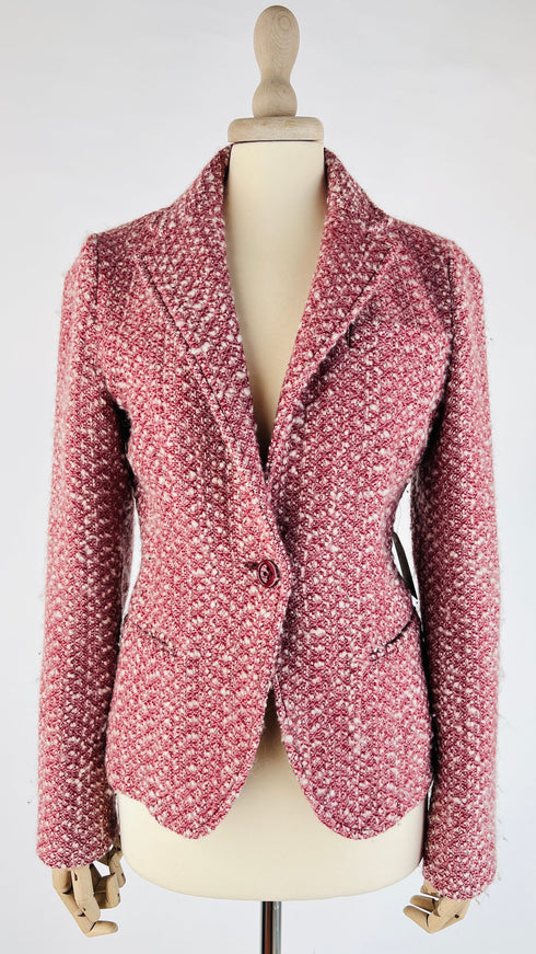 Blazer in lana bouclé