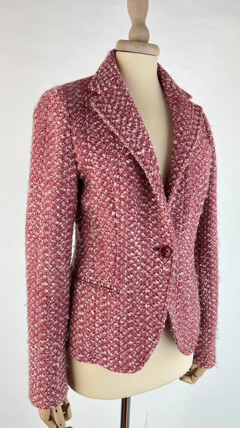Blazer in lana bouclé