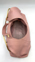 Borsa a spalla in pelle rosa