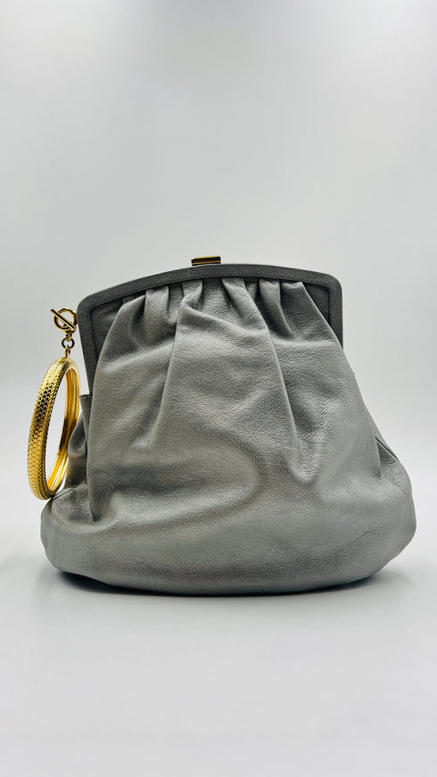 Borsa a mano in pelle