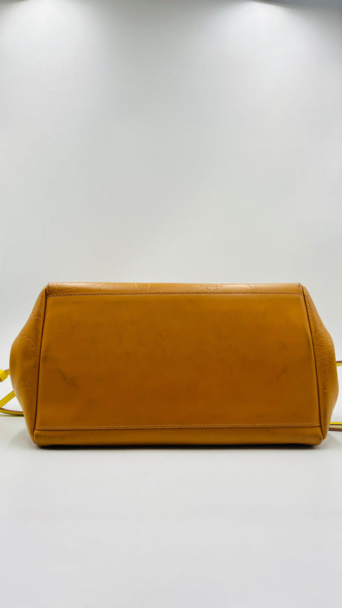 Borsa con stampa geografica