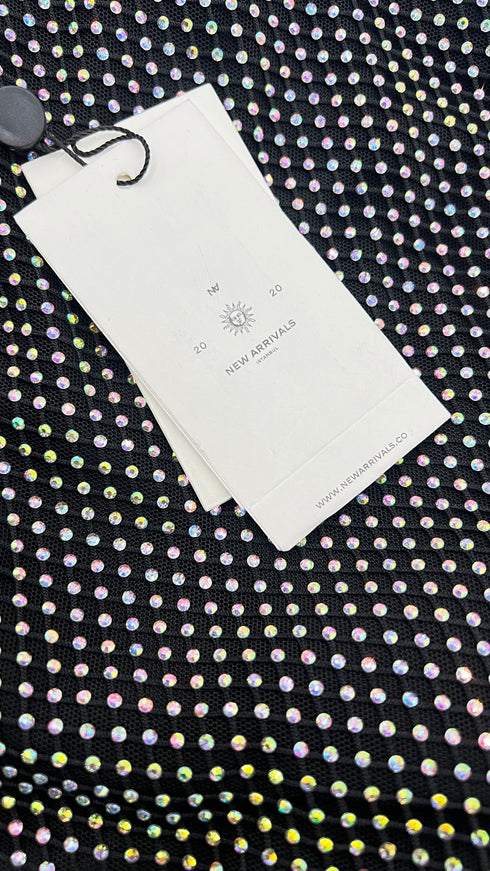 Abito "Cindy in Serpent de Nuit" con cartellino