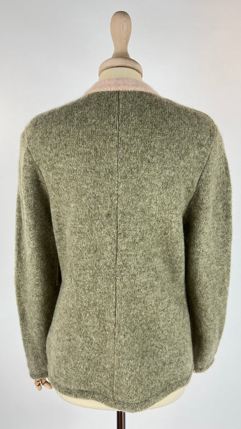 Blazer in maglia di lana