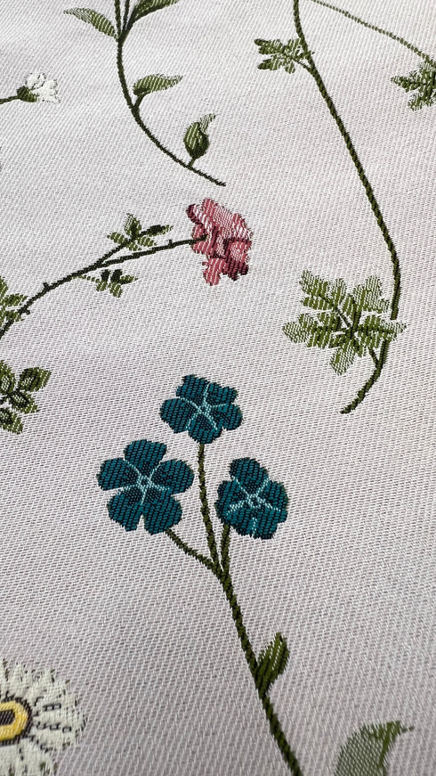 Shorts fiori jacquard