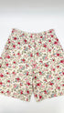 Shorts fiori all-over