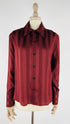 Camicia in seta pois